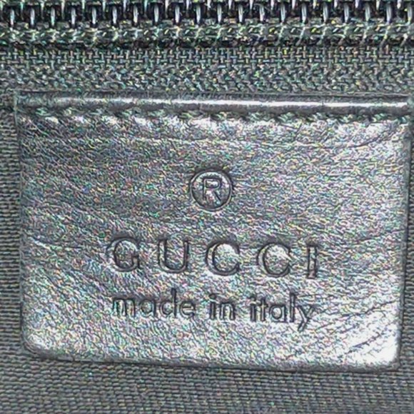 Gucci Shoulder Bag Black Canvas - Picture 7 of 9